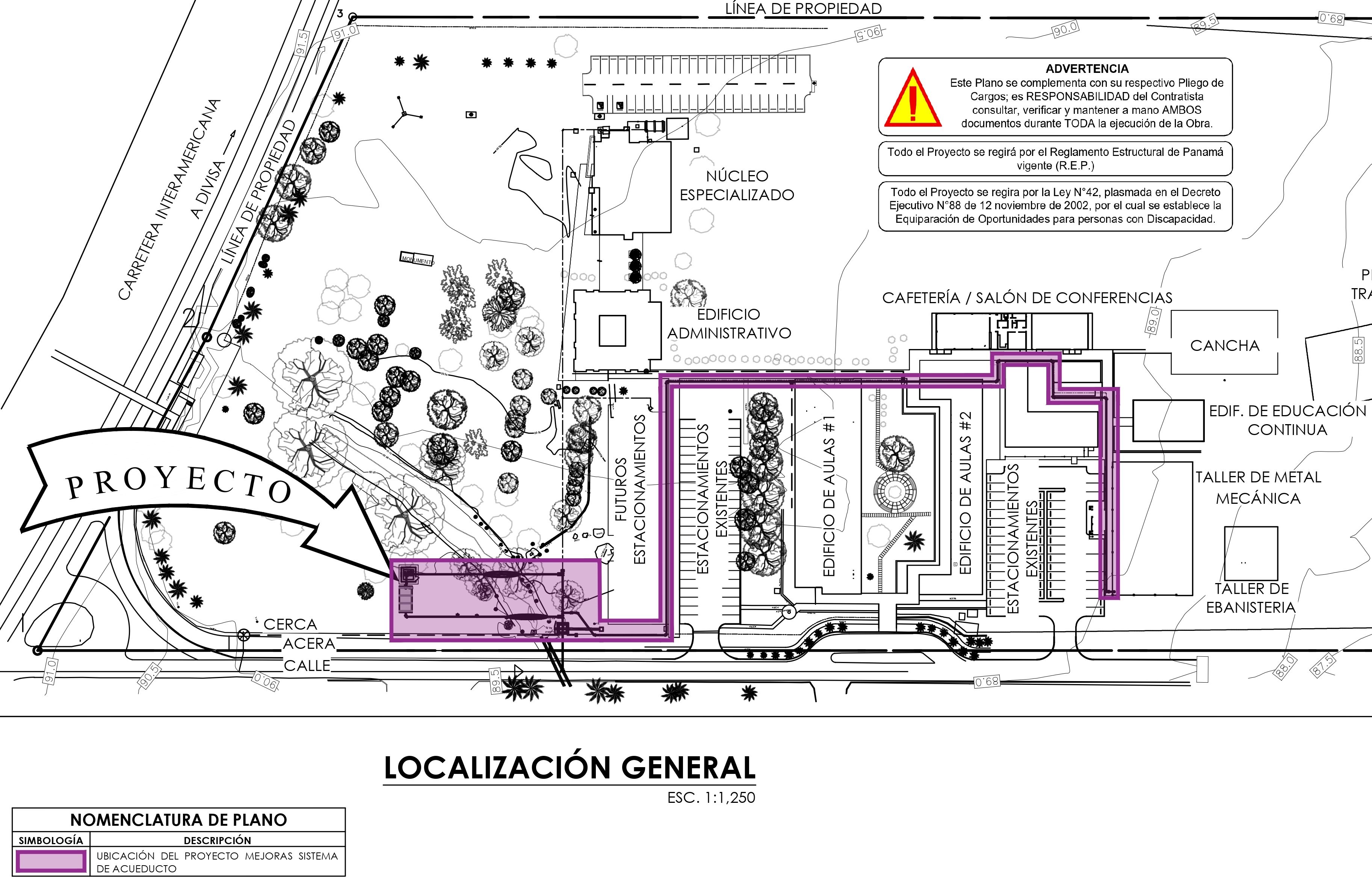 Mejoras sistema de acueducto Centro Regional de Veraguas