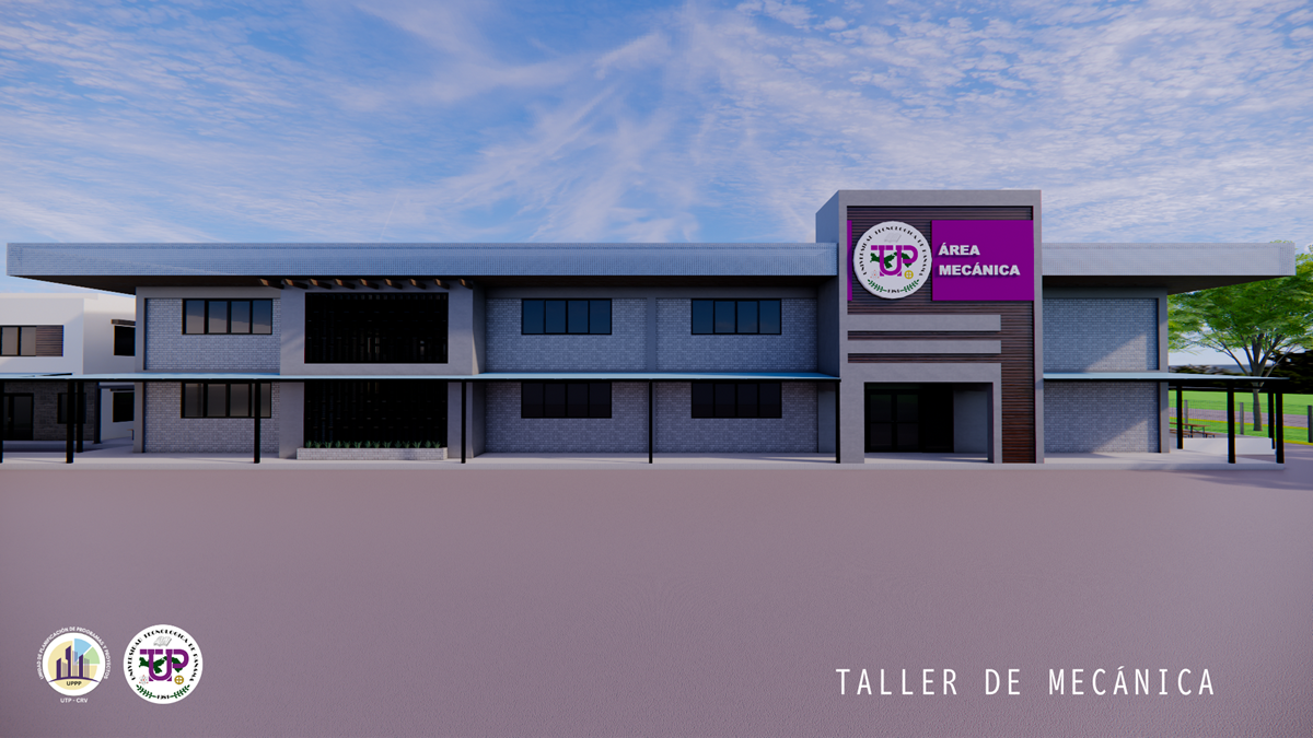 Remodelación Edificio Taller Metal Mecánica, Render
