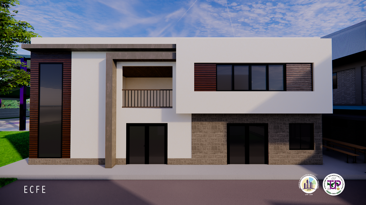 Edificio de Educación Continua y Facilidades Estudiantiles (ECFE), Render