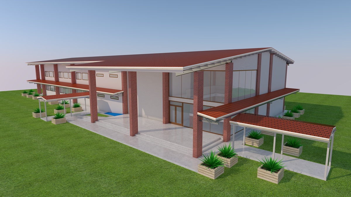 Render Nuevo Edificio B