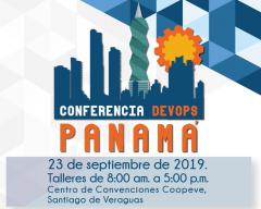 Afiche Promocional Devops Panamá