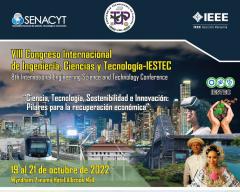 VIII Congreso Internacional de Ingeniería, Ciencias y Tecnología.